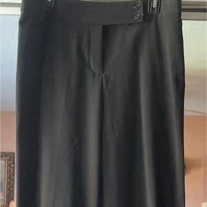 Like New Laura Scott Black Classic Trousers size 12